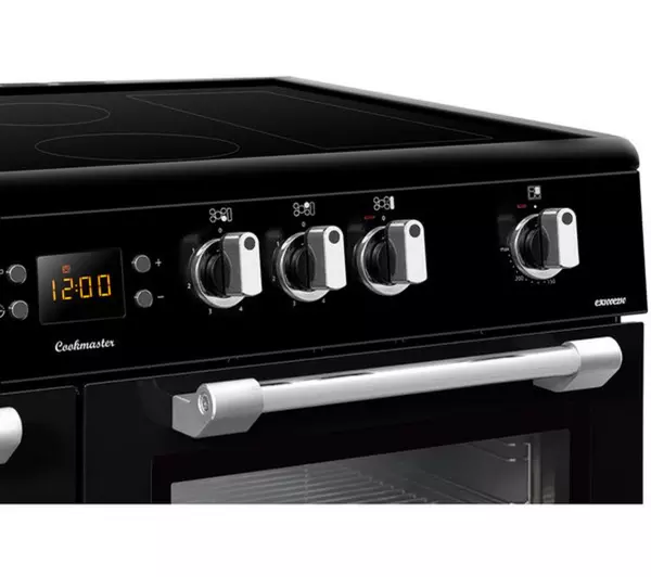 LEISURE Cookmaster CK100C210K Electric Ceramic Range Cooker - Black