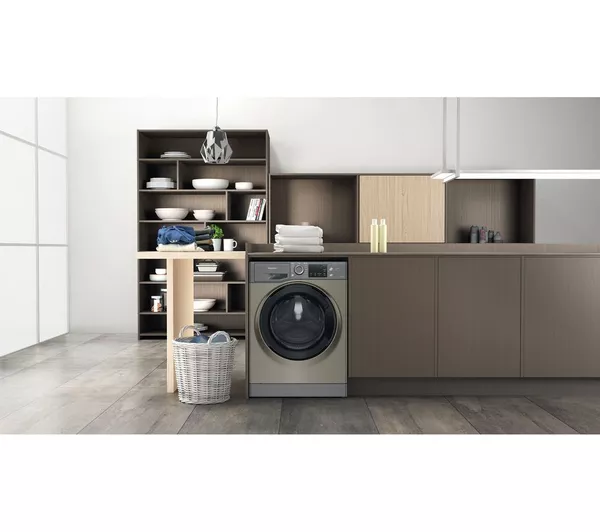 HOTPOINT NDB 9635 GK UK 9 kg Washer Dryer - Graphite