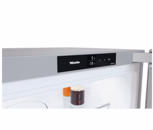 MIELE KFN 4395 DD 60 40 Fridge Freezer - Silver