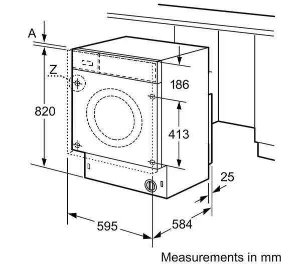 NEFF V6320X2GB Integrated Washer Dryer - Image 5