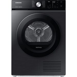 SAMSUNG Bespoke Series 5+ OptimalDry DV90BBA245AB EU WiFi-enabled 9 kg Heat Pump Tumble Dryer - Black
