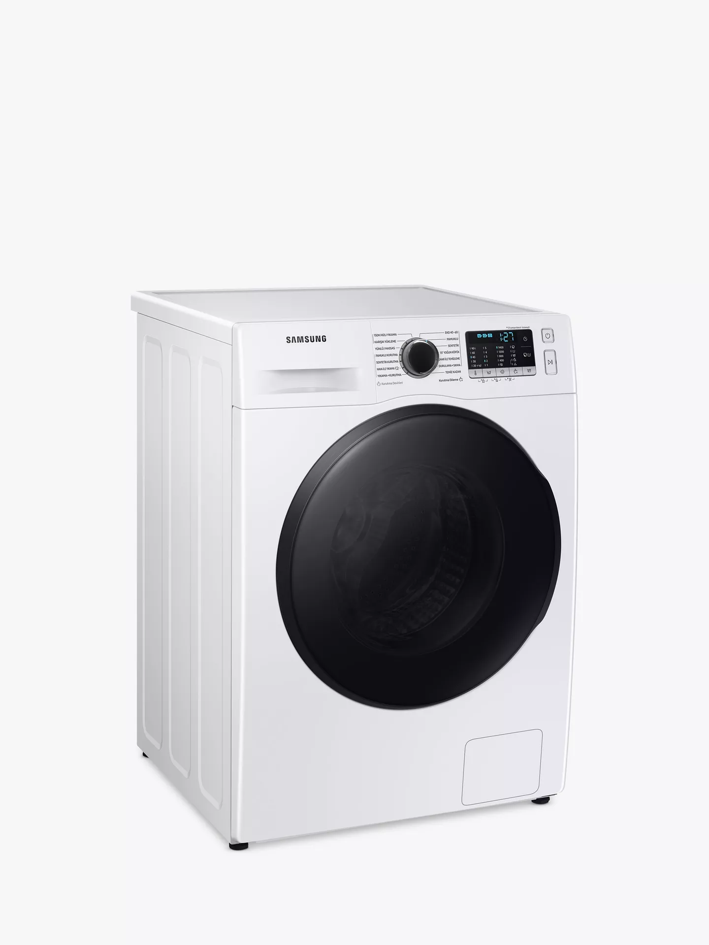 SAMSUNG Series 5 ecobubble WD90TA046BE EU 9 kg Washer Dryer - White