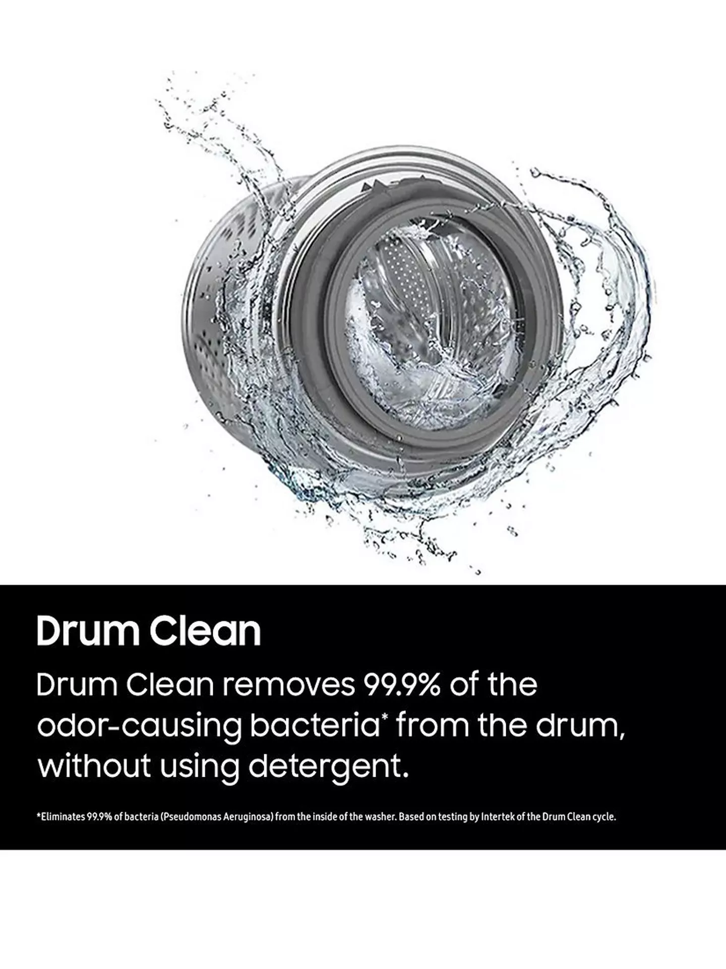 SAMSUNG Series 5 ecobubble WD90TA046BE EU 9 kg Washer Dryer - White