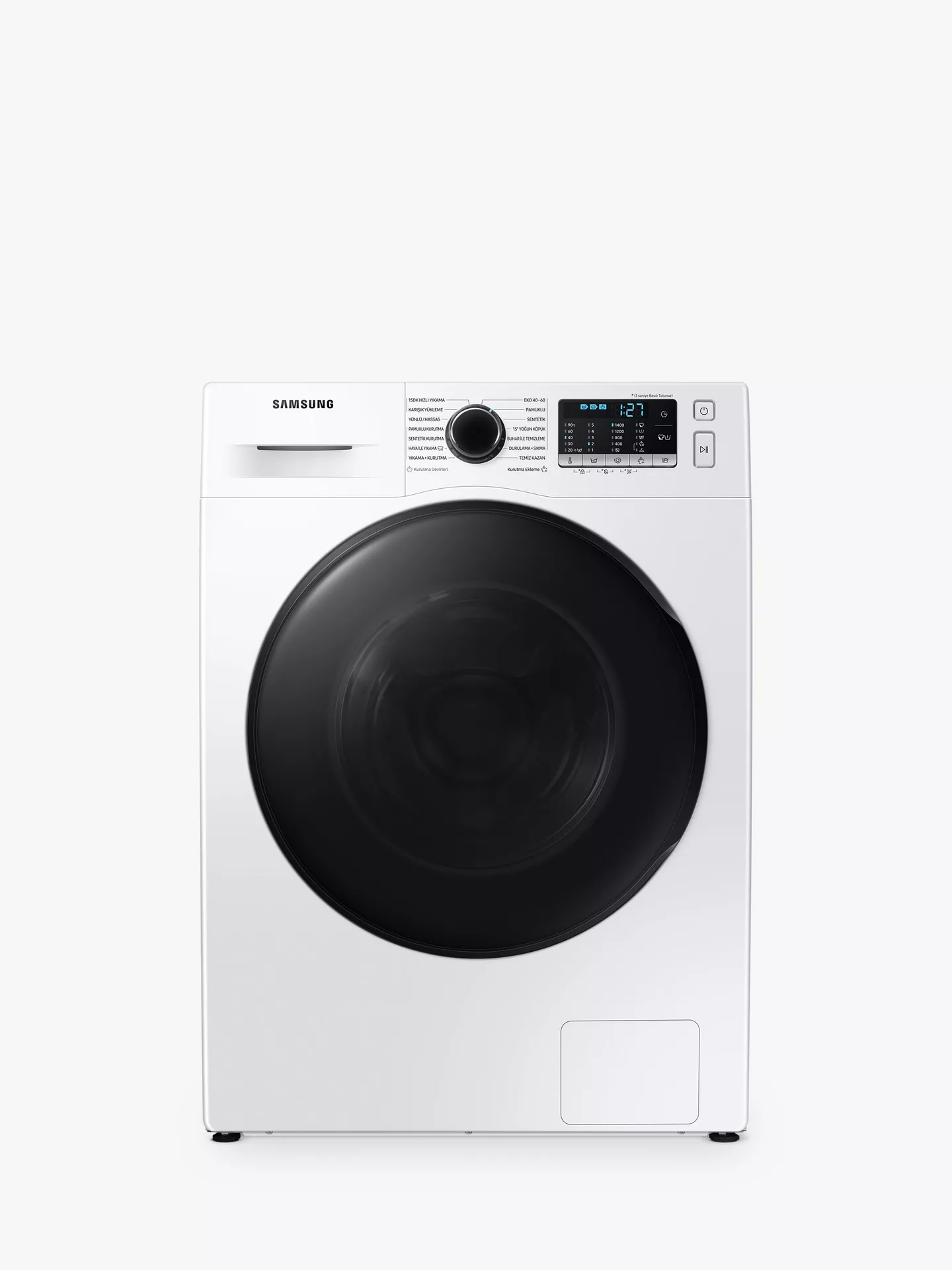 SAMSUNG Series 5 ecobubble WD90TA046BE EU 9 kg Washer Dryer - White