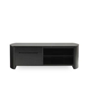 ALPHASON Finewoods 1100 TV Stand – Black Oak