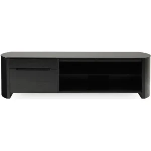 ALPHASON Finewoods 1350 TV Stand - Black Oak