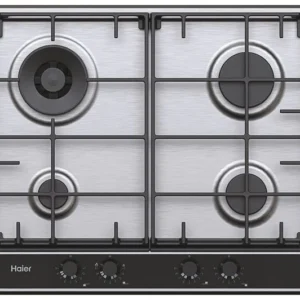HAIER Series 2 HAHG6BR4S2X 60 cm Gas Hob - Stainless Steel