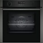 NEFF N50 B6ACH7HG0B Slide&Hide Electric Pyrolytic Oven - Graphite
