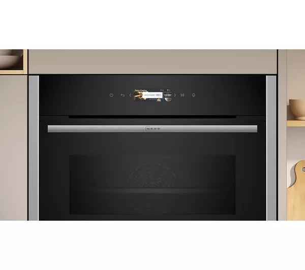 NEFF N70 C24MR21N0B Built-in Combination Microwave - Stainless Steel - Image 5