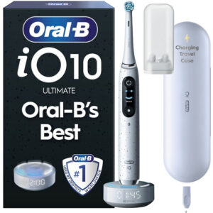 ORAL B iO Series 10 Electric Toothbrush - Stardust White-1