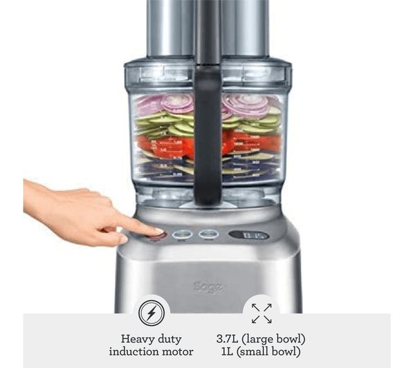 SAGE Kitchen Wizz Pro BFP800UK Food Processor - Silver
