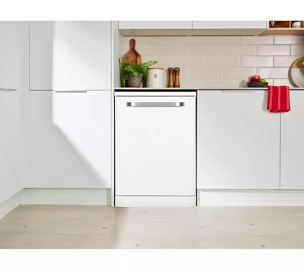 SHARP QW-DX41F47EW Full-size Dishwasher - White