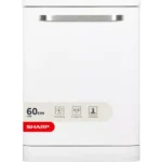 SHARP QW-DX41F47EW Full-size Dishwasher – White