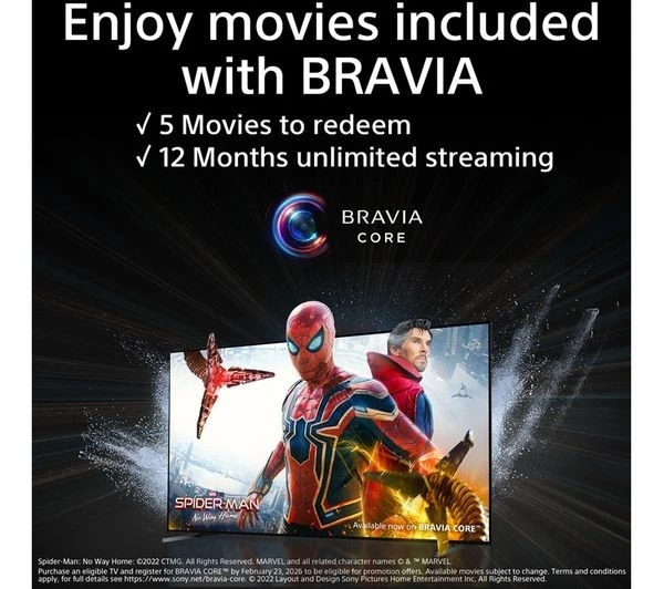 SONY BRAVIA KD-75X75WLU 75" Smart 4K Ultra HD HDR LED TV with Google TV & Assistant