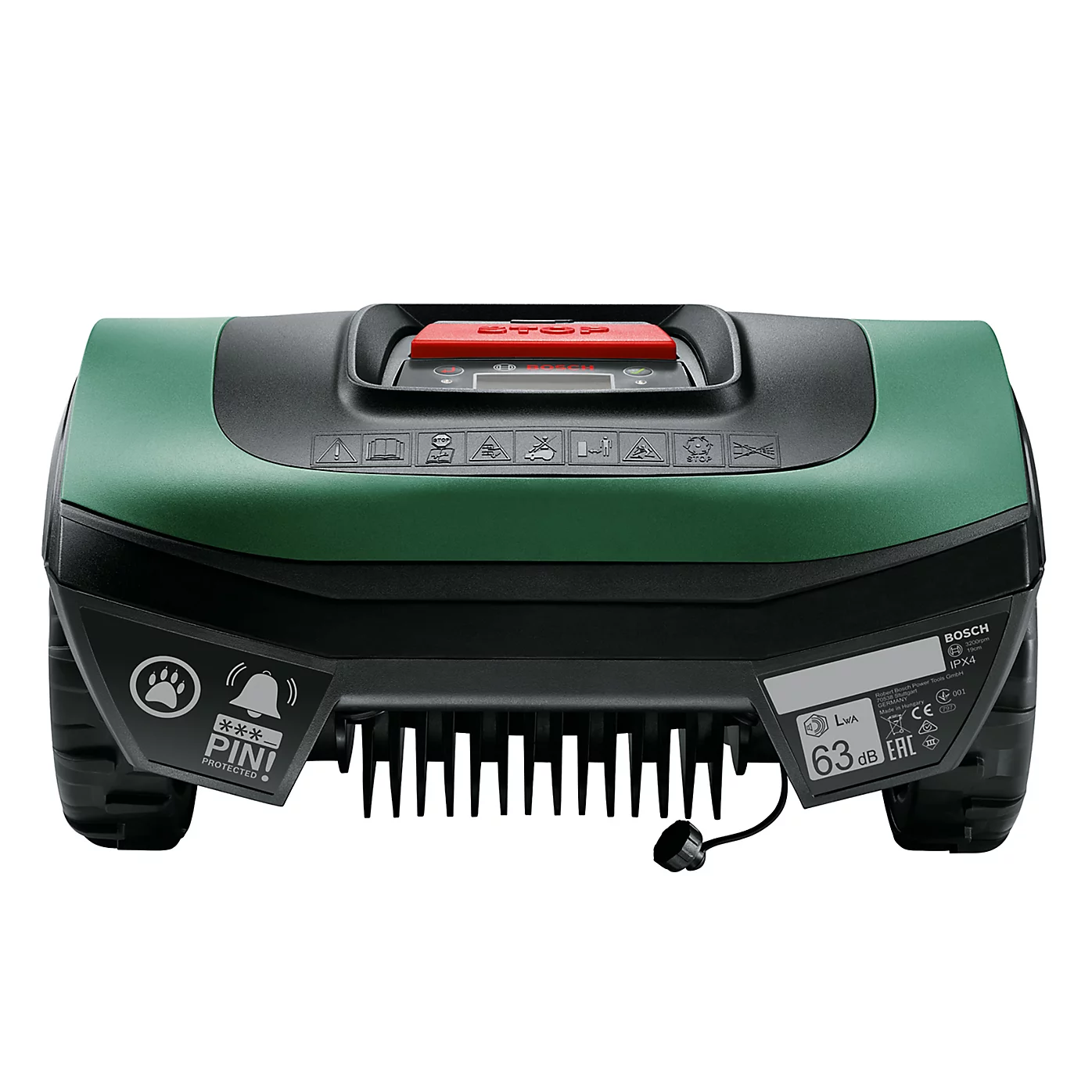 BOSCH Indego M+ 700 Cordless Robot Lawn Mower - Black & Green