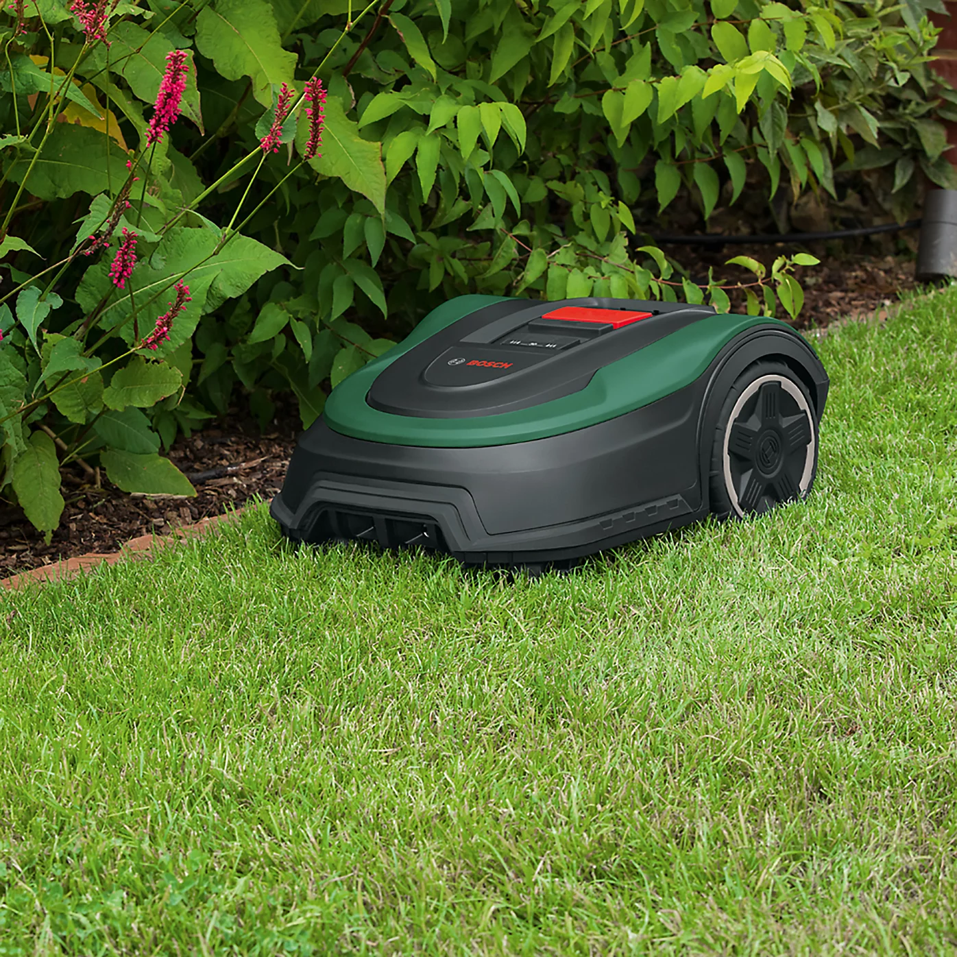 BOSCH Indego M+ 700 Cordless Robot Lawn Mower - Black & Green