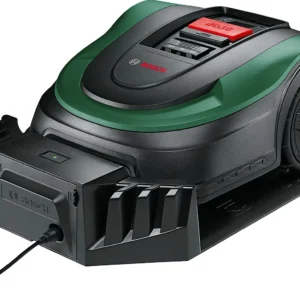 BOSCH Indego XS 300 Cordless Robot Lawn Mower - Black & Green