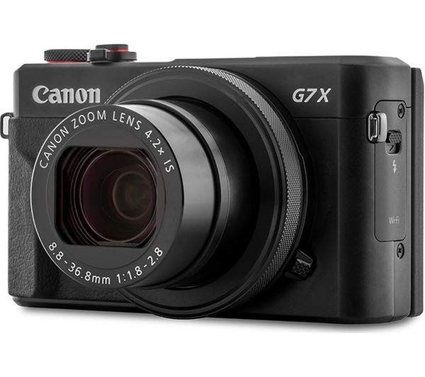 CANON PowerShot G7X Mark II High Performance Compact Camera - Black