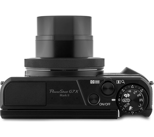 CANON PowerShot G7X Mark II High Performance Compact Camera - Black