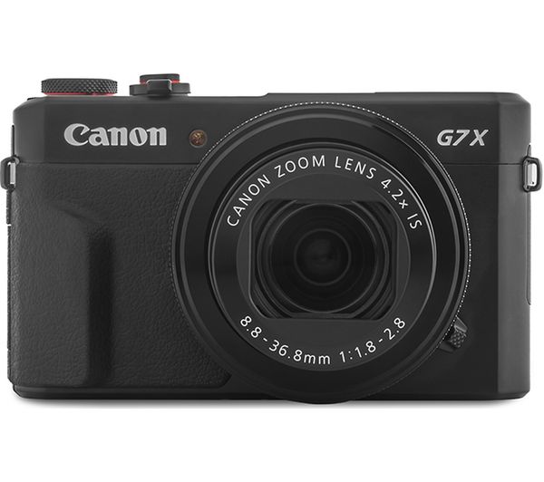 CANON PowerShot G7X Mark II High Performance Compact Camera - Black