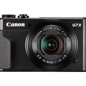 CANON PowerShot G7X Mark II High Performance Compact Camera – Black