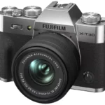FUJIFILM X-T30 II Mirrorless Camera with FUJINON XC 15-45 mm f 3.5-5.6 OIS PZ Lens - Silver