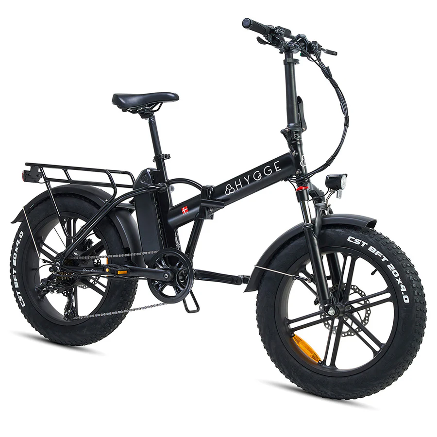 HYGGE Vester Step HY008 Electric Folding Bike - Black