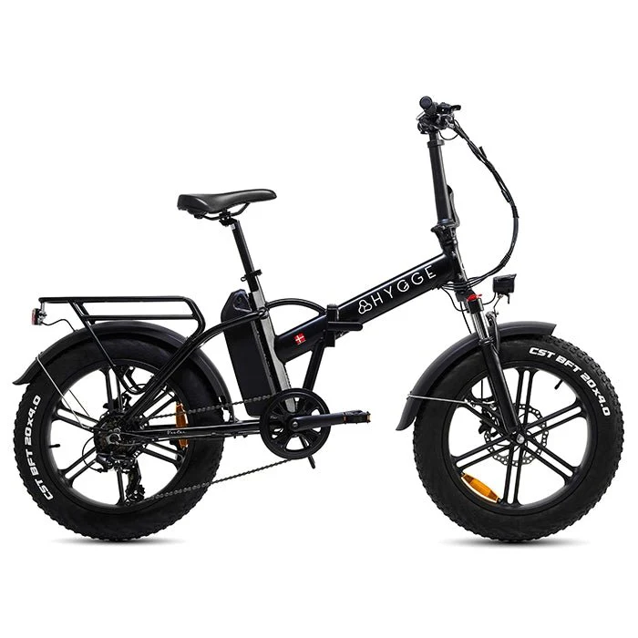 HYGGE Vester Step HY008 Electric Folding Bike - Black