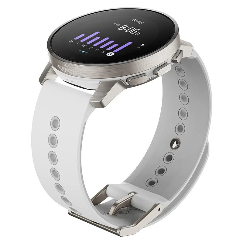 SUUNTO 9 Peak Sports Watch - Birch White Titanium Universal