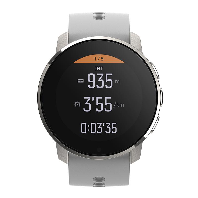 SUUNTO 9 Peak Sports Watch - Birch White Titanium Universal
