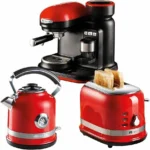 ARIETE Moderna ARPK33 Toaster  Kettle & Coffee Machine Bundle - Red