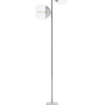 INTERIORS by Premier Revive 2 Light Floor Lamp - Chrome