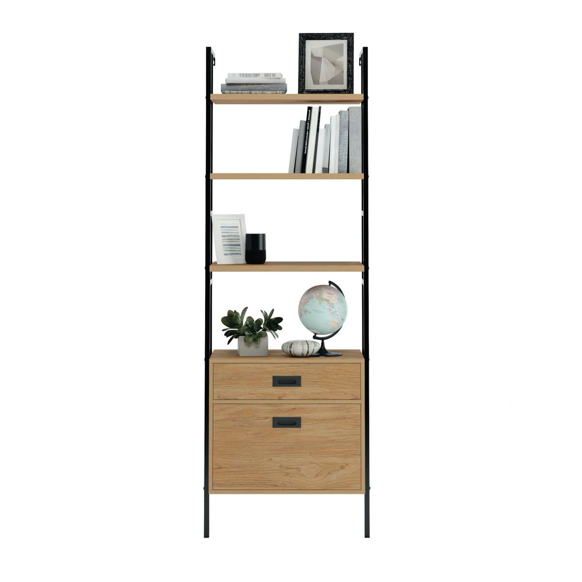 TEKNIK Hythe 5426438 Wall-Mounted Bookcase - Walnut
