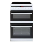 AMICA AFC5550WH 50 cm Electric Ceramic Cooker - White