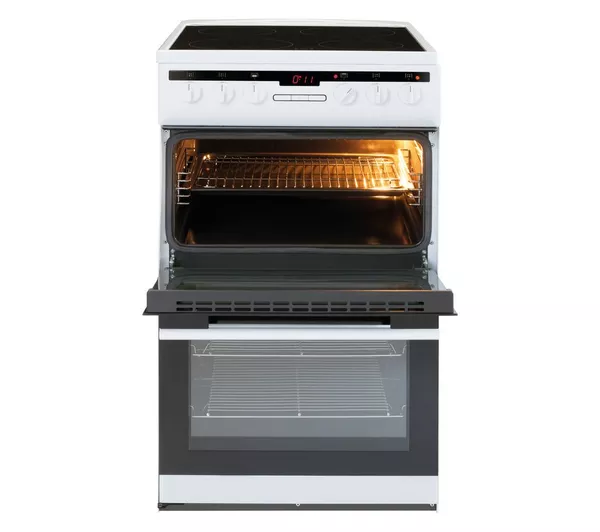 AMICA AFC5550WH 50 cm Electric Ceramic Cooker - White