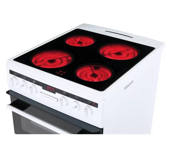 AMICA AFC5550WH 50 cm Electric Ceramic Cooker - White
