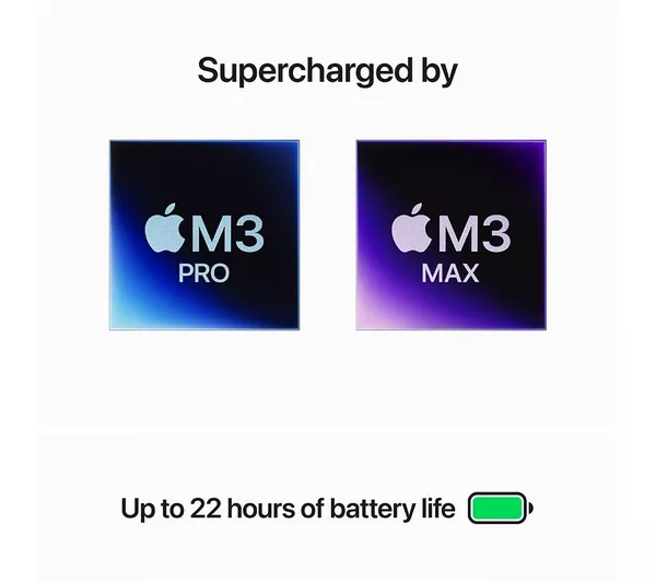 APPLE MacBook Pro 16 (2023) - M3 Max 1 TB SSD Space Black