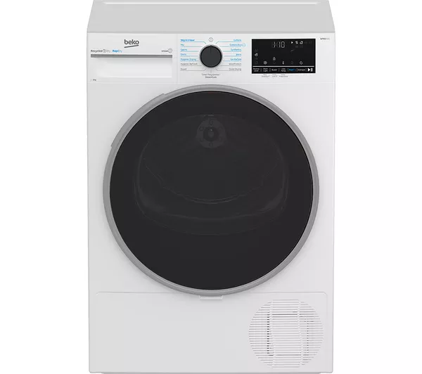 BEKO Pro RapiDry B3T49241RW 9 kg Heat Pump Tumble Dryer - White
