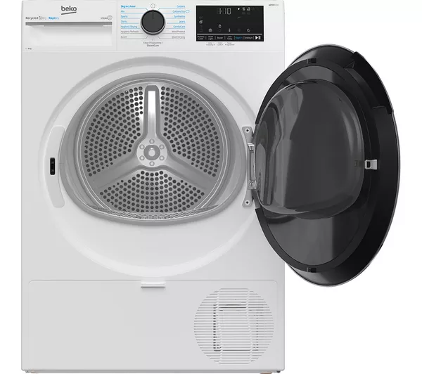 BEKO Pro RapiDry B3T49241RW 9 kg Heat Pump Tumble Dryer - White