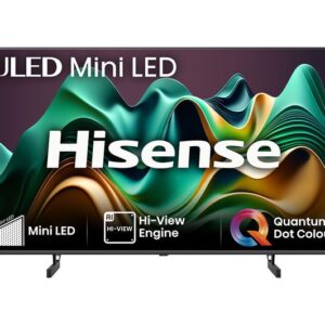 HISENSE 55U6NQTUK 55 Smart 4K Ultra HD HDR Mini LED TV with Amazon Alexa