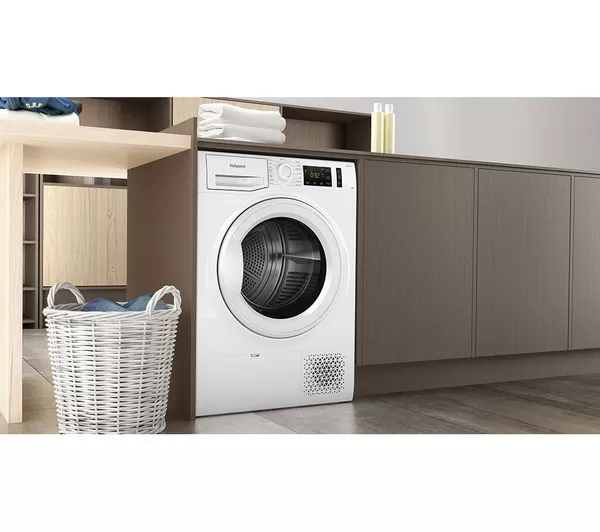 HOTPOINT Crease Care NT M11 92 UK 9 kg Heat Pump Tumble Dryer - White