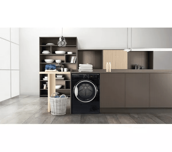 HOTPOINT Crease Care NT M11 92BSK UK 9 kg Heat Pump Tumble Dryer - Black