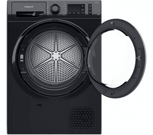 HOTPOINT Crease Care NT M11 92BSK UK 9 kg Heat Pump Tumble Dryer - Black