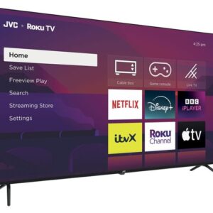 JVC LT-65CR530 Roku TV 65  Smart 4K Ultra HD HDR LED TV