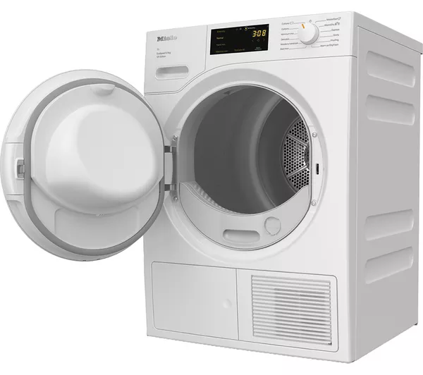 MIELE T1 TWC660WP WiFi-enabled 8 kg Heat Pump Tumble Dryer - White