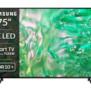 SAMSUNG DU8000 75 Crystal UHD 4K HDR LED Smart TV (2024) - UE75DU8000