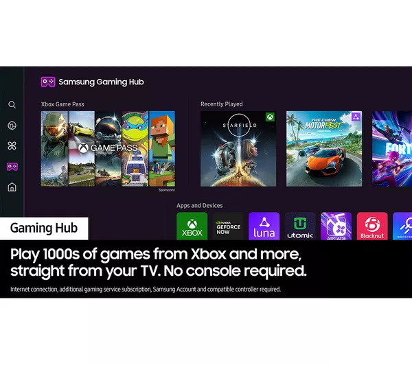 SAMSUNG S90D 77 inch OLED 4K HDR Smart TV (2024) - QE77S90D