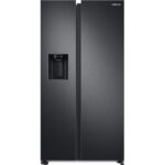 SAMSUNG Series 8 SpaceMax RS68CG853EB1EU American-Style Smart Fridge Freezer - Black