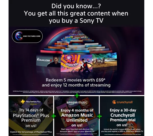 SONY BRAVIA 8 77 inch OLED 4K HDR Smart TV - K77XR80PU