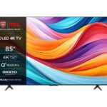 TCL 85C655K 85  Smart 4K Ultra HD HDR QLED TV with Google Assistant & Amazon Alexa
